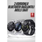 Akıllı Saat Amoled Ekran Bluetooth Bağlantılı Sesli Görüşme Nabız Ölçer