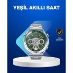 Akıllı Saat Amoled Ekranlı Harita Gösterimli Sağlık ve Spor Takipli