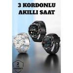 Akıllı Saat Arama Cevaplayan Titreşim Özelliğiyle Bildirim Görebilen Nemere - Standart - 1 - Renkli