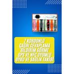 Akıllı Saat Çağrı Cevaplayabilen Unısex 7 Kordonlu Müzik Dinleme - Çok Renkli