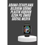Akıllı Saat Çok Fonksiyonlu Uyku Takibi Adımsayar Nabız Ölçer Arama Cevaplayan Mir93611127