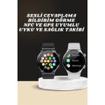 Akıllı Saat Çoklu Kordon Seçeneği Amoled Ekran Çok Fonksiyonlu Bluetooth Bağlantılı - Çok Renkli