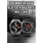 Akıllı Saat Dokunmatik Ekran Sesli Görüşme ve Bildirim Görme Sağlık Takibi Tdms-07 - Standart - 1 - Renkli