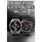 Akıllı Saat Dokunmatik Ekran Sesli Görüşme ve Bildirim Görme Sağlık Takibi