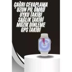 Akıllı Saat Gümüş Kasa Bluetooth Kulaklık Hediyeli Çok Fonksiyonlu İkili Set Mir12439719