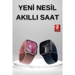 Akıllı Saat İos Andorid Destekli Arama Özeliği Sensörlü Bluetooth Bağlantılı