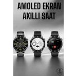 Akıllı Saat Metal Kordonlu GPS ve NFC Uyumlu Arama Cevaplayan