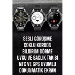 Akıllı Saat Titreşimli Pusula Nabız Ve Tansiyon Ölçer Nfc Uyumlu Mir07907371