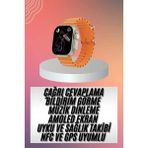 Akıllı Saat Ultra Android & Ios Uyumlu Arama Bildirim Özellikli - Çok Renkli