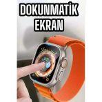 Akıllı Saat Uyku Spor Takibi Yeni Nesil Bluetooth Bağlantılı Amoled Ekran