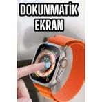 Akıllı Saat Uyku ve Spor Takibi Yeni Nesil Bluetooth Bağlantılı Amoled Ekran - Çok Renkli