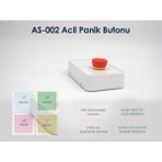 Akıllı Şehir Iot Acil Panik Butonu - Yaşlı Hasta Acil Yardım Butonu - Wi-Fi Sms ve Mail Bildirimli - Kesintisiz Enerji Takibi