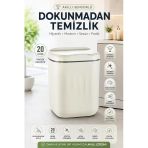 Akıllı Sensörlü 20 Litre Çöp Kovası Sessiz Kapaklı Modern Hijyenik Ev Tipi Çöp Kutusu