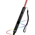 Akıllı Tahta/telefon/tablet Dokunmatik Kalem Lazer Presenter Kablosuz Sunum Kumandası-Fiber Uçlu-2 - Siyah - Pointer-2