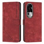 Akıllı Telefon Flip Kılıfı Oppo Reno10 Pro (Yurtiçi Versiyon) ile Uyumlu Bilek Kayışı Telefon Kılıfı Cüzdan Çevirmeli Telefon Kılıfı Kart Yuvası Tutucu Kapak Çevirin Telefon Kılıfı Oppo Reno10 Pro (Ye