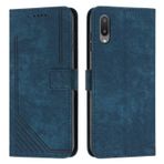 Akıllı Telefon Flip Kılıfı Samsung Galaxy A02 ile Uyumlu Bilek Kayışı Telefon Kılıfı Cüzdan Çevirmeli Telefon Kılıfı Kart Yuvası Tutucu Kapak Çevirin Telefon Kılıfı Samsung Galaxy A02 ile Uyumlu Flip