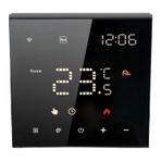 Akıllı Termostat, Pratik 100-250VAC 7 Gün Programlanabilir Termostat Alev Oda Için (3A Su Zemin Isıtma Duvar Asma Fırını)