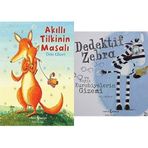 Akıllı Tilkinin Masalı & Dedektif Zebra ve Kayıp Kurabiyelerin Gizemi (2 Kitap Set)