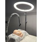 Akıllı Uv LED Kirpik Kür Lambası – Dokunmatik Ekran & Ayak Pedalı - Siyah