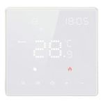 Akıllı WiFi Termostat, Doğruluk 1 ° C IP20 Koruma Dokunmatik Ekran Uygulaması Kontrolü Akıllı WiFi Termostat 100-250VAC (3A Su Zemin Isıtma Duvar Asma Fırını)