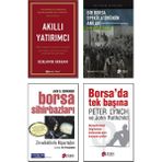 Akıllı Yatırımcı / Benjamin Graham+ Bir Borsa Spekülatörünün Anıları / Edwin Lefevre + Borsa Sihirbazları / Jack Schwager + Borsa'da Tek Başına / Peter Lynch - 4 Kitap Set