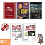 Akıllı Yatırımcı + Borsada Tek Başına + Bir Borsa Spekülatörünün + Zengin Baba Yoksul + borsa sihirbazları / 5 Kitap Set / OLGU KİTABEVİ