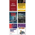 Akıllı Yatırımcı + Warren Buffett Tarzı + Trend Takipçisi + Bir Borsa Spekülatörünün Anıları + Kazanmayı Öğren + Borsayı Yenmek / 6 Kitap Set
