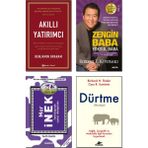 Akıllı Yatırımcı + Zengin Baba Yoksul Baba + Mor Inek + Dürtme (Nudge) - 4 Kitap Set