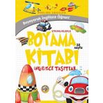 Akıllı Zebra Taşıtlar - Etkinliklerle Boyama Kitabı İngilizce