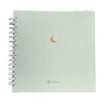 AKILLICA 15x15 cm Kare Yeşil Defter Çizgisiz Spiralli Defter