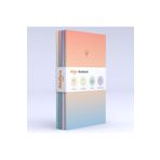 AKILLICA 4'lü Soft Gradient Serisi 11.5x16 cm Defter