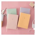 AKILLICA Düz Çizgisiz Sert Kapak 13x21 CM Hardcover Moon Series 4'lü Defter Seti