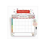 AKILLICA Haftalık Menü Planlayıcı Magnet 33x31 Cm Haftalık Planlayıcı