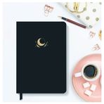 AKILLICA Sert Kapak Koyu Lacivert 13.5x20 cm Noktalı Defter