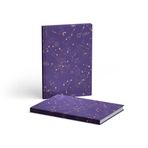 AKILLICA Sert Kapaklı Kurdeleli 13x21 cm Hardcover Mor 2 Adet Çizgili Defter