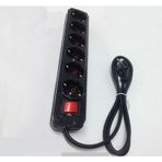 Akım Korumalı 3 Metre Uzunluğunda Anahtarlı 6'lı Grup Priz