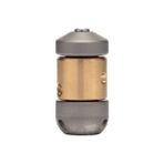 Akın 3/8" - Döner Tip Yıkama Kanal Temizleme Başlığı - 6 Çıkış - Nozul - Paslanmaz SS303 + Bronz