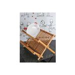 Akın Bambu 2 Katlı Tabaklık Bardaklık Tezgah Üstü Bulaşıklık 38 cm Genişliği