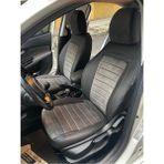 Akıncı Fiat Egea Arka Sırt Arka Oturma 2 1 Model Gri Taytüyü Siyah Deri Karışımı Gri Ip