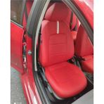 Akıncı Seat Ibiza 2011 2018 Arası Arka Sırt Arka Oturma Tek Parça Model Komple Kırmızı Deri Kırmızı Ip