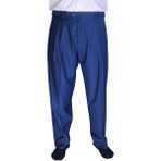Akıncı Tekstil 2 Pileli Klasik Pantolon Lacivert - 1 Drop - 48