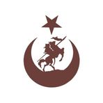 Akıncı Ve Ay Yıldız Türk Bayrağı Araba Sticker 17X17 Cm Kahverengi