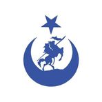 Akıncı Ve Ay Yıldız Türk Bayrağı Araba Sticker 17X17 Cm Mavi