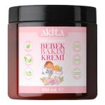 Akita % 100 Doğal Bebek Bakım Kremi Gül 100 ml