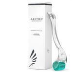 AKIYRO Derma Roller titanyum - 0,30 mm mikro iğne silindiri kılıf ile - 192 mikro iğneleme dermal aracı yüz, kafa derisi ve vücut için - evde mikro iğne cilt bakım cihazı kadınlar ve erkekler için