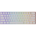 Akko Monsgeek FUN60 Max Shine-Through White Hall Effect Manyetik Switch ARGB Kablosuz Hotswap Mekanik Gaming Klavye