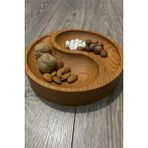 Akkus Wood Ahşap Çerezlik / Meyvelik / Sunum Tabağı / Masa Sehpa Vitrin Aksesuarı