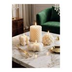 AKLIMDASIN Bubble Silindir Mum 4li set Desenli Bulut Mum Kokulu Pinterest Tasarım Krem Renk Dekoratif Mum Handmade Kokulu Hediyelik Mum Ev Dekor Salon Süsü Kınalık Düğün Mum