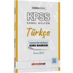 Aklımdavar Yayınları - KPSS Türkçe Kasırga PDF Çözümlü Soru Bankası
