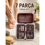 AKM 7 Parça Çelik Manikür Pedikür Seti
